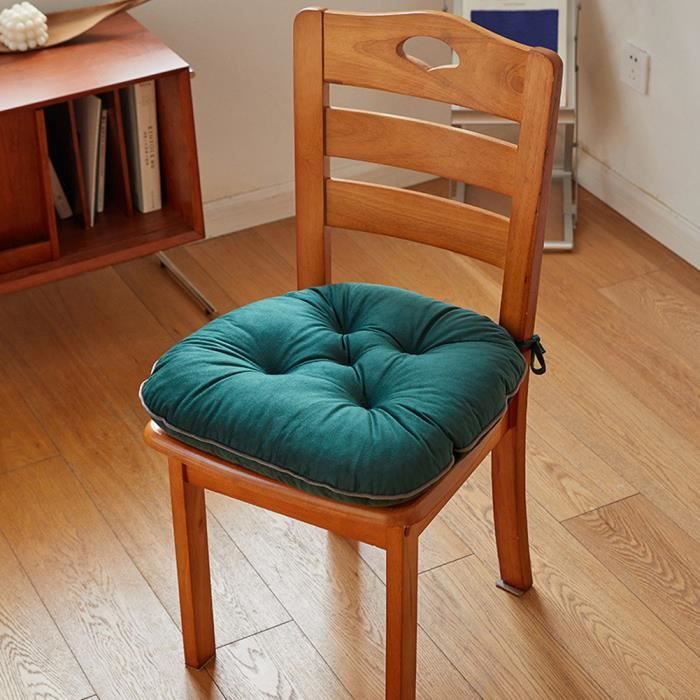 Coussin De Chaise Cuisine – Mousse Mémoire – Antidérapant, Lavable, Intérieur/Extérieur – 38x36cm - 9