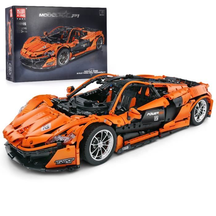 Mould King 10021 Modèle de voiture technique, voiture de course voiture