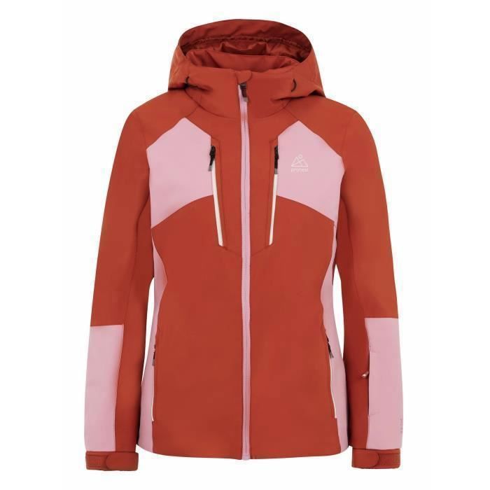 Veste de ski femme Protest Prtomorika - uluru rust - 38 - Cdiscount Sport