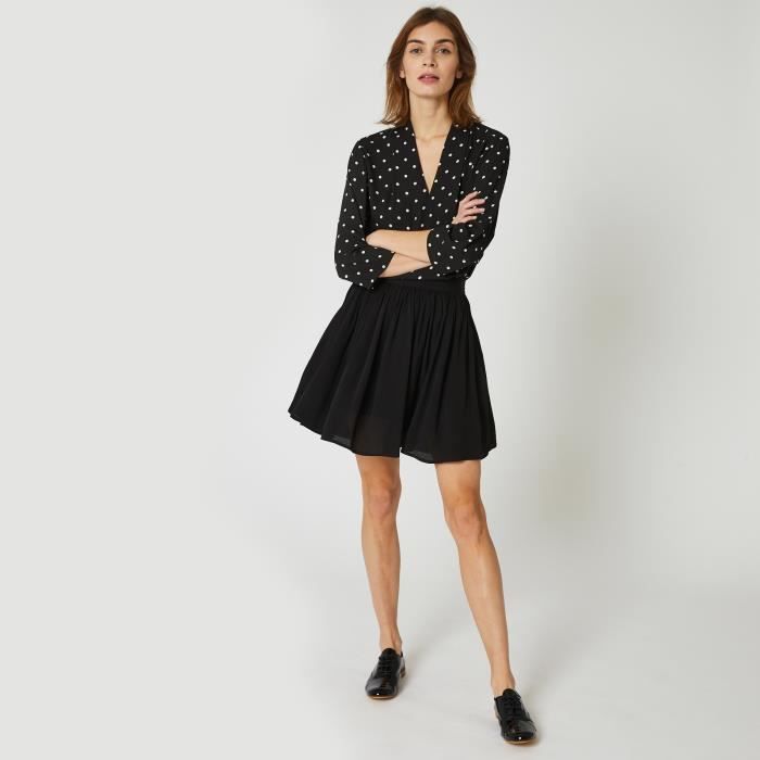 Jupe noire monoprix outlet