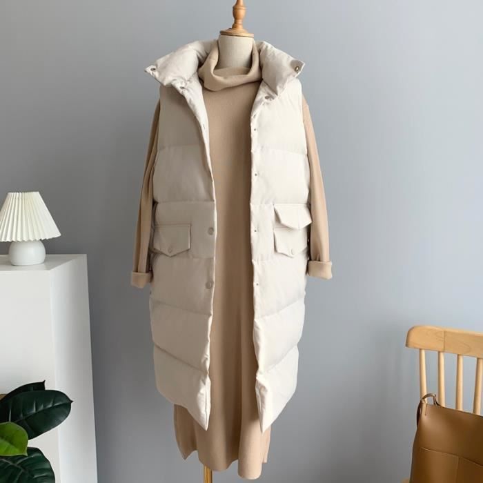 Gilet online manteau femme