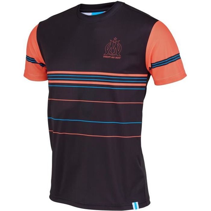 Maillot OM Collection officielle OLYMPIQUE DE MARSEILLE Homme Sans manche Noir Respirant Cdiscount Sport