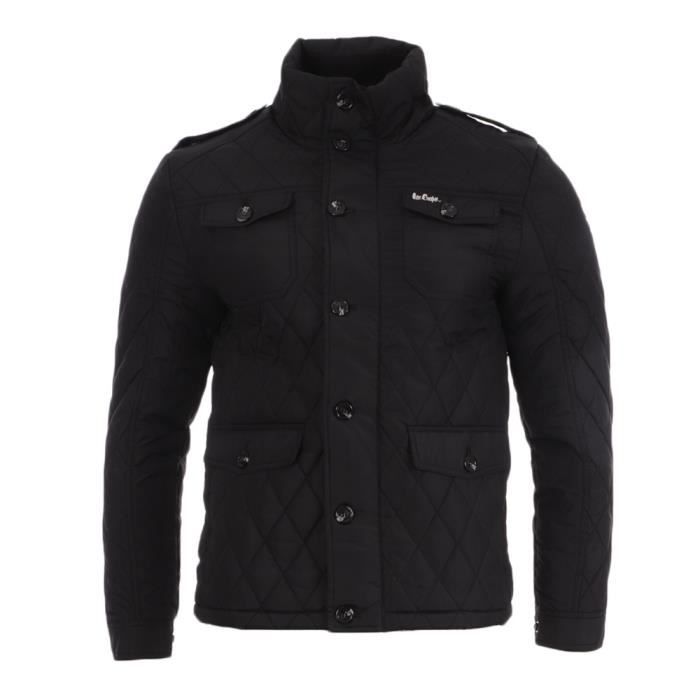 Veste Noire Homme Lee Cooper Olini