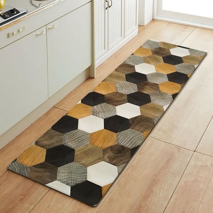 neufu tapis de cuisine devant evier 1pieces tapis cuisine antiderapant absorbent lavable en machine 50x120cm 7mm cdiscount maison