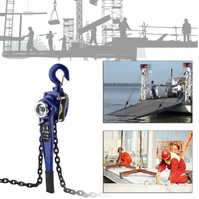 Bloc De Chaîne 3T 3M TOTAL Levage Securisé THT1631 main image 1