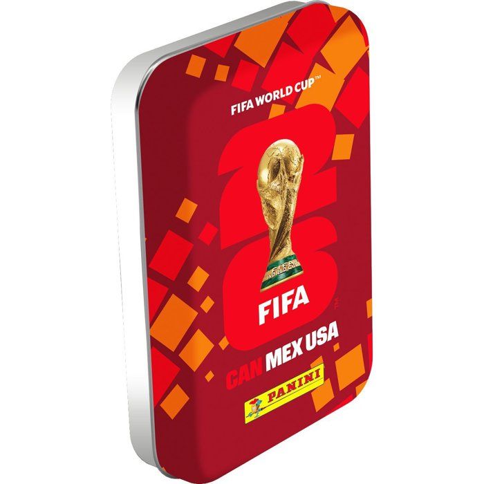 Boîte métal Pocket - PANINI COUPE DU MONDE DE LA FIFA 26TM - 8 pochettes de 7 stickers