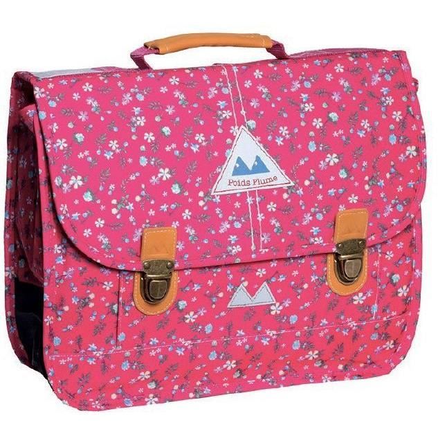 POIDS PLUME Cartable 38 Cm Liberty Rose Fushia Enfant Rose