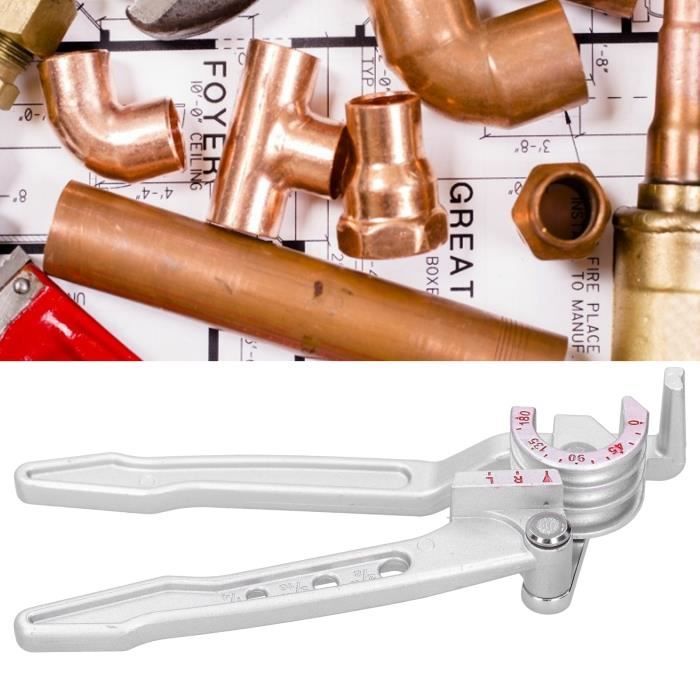 Cintreuse Manuelle 3 En 1 Pour Tuyaux En Métal Souple De 6,35