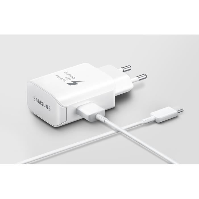Chargeur d'origine Samsung EPTA300 Quick Charge 3.0 + Cable TypeC
