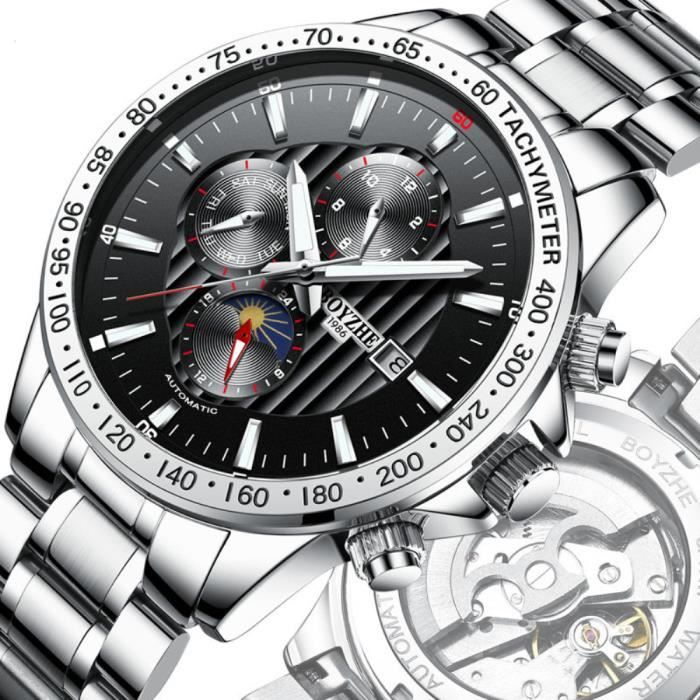 Montre Homme M canique Automatique de Marque tanche Acier