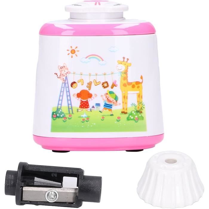 Taille-crayon électrique Avec Boîte De Rangement - Pour Crayons épais Et Fins - Prise En Main Facile