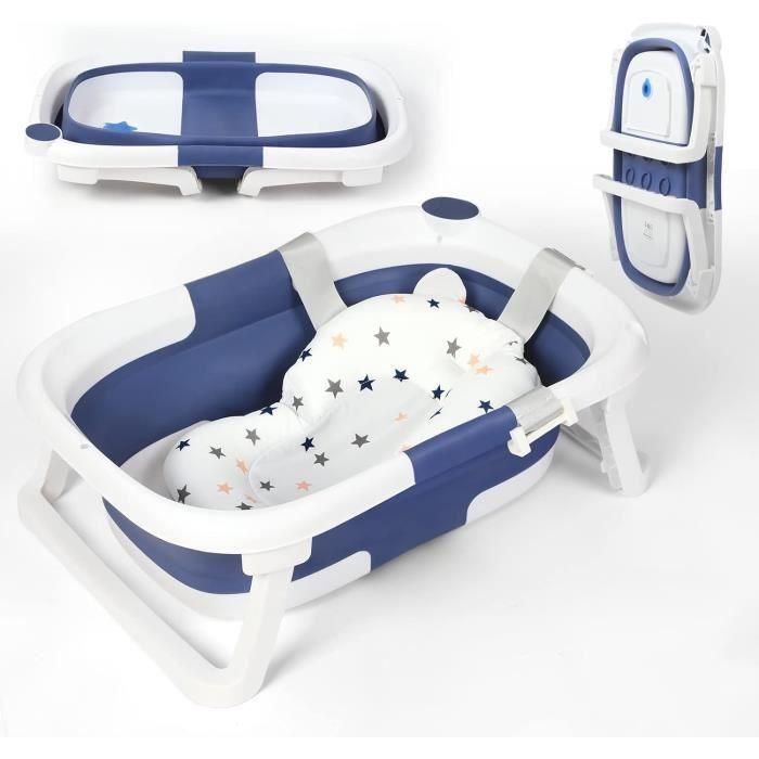 Bain Bebe Baignoire Bebe, Baignoire Pliable Bébé, Avec Thermometre Bain Bebe Baignoire Bebe, Baignoire Pliable Bébé, Avec Thermometre