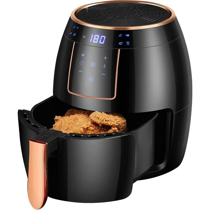 CHEFREE AFW01 - Air Fryer 5L & 1650W - with Visible Window - 6 in 1