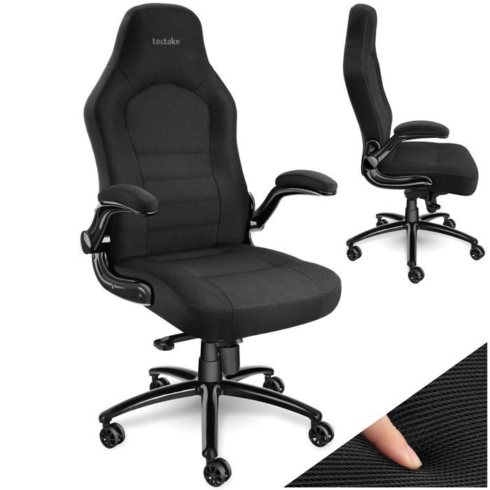 Chaise de bureau - TECTAKE - Fauteuil de bureau SPRINGSTEEN