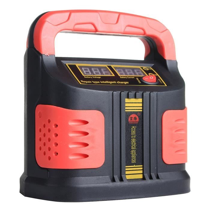 TEMPSA 350W 14A LCD Voiture Chargeur de batterie Auto 12V-24V Jump ...