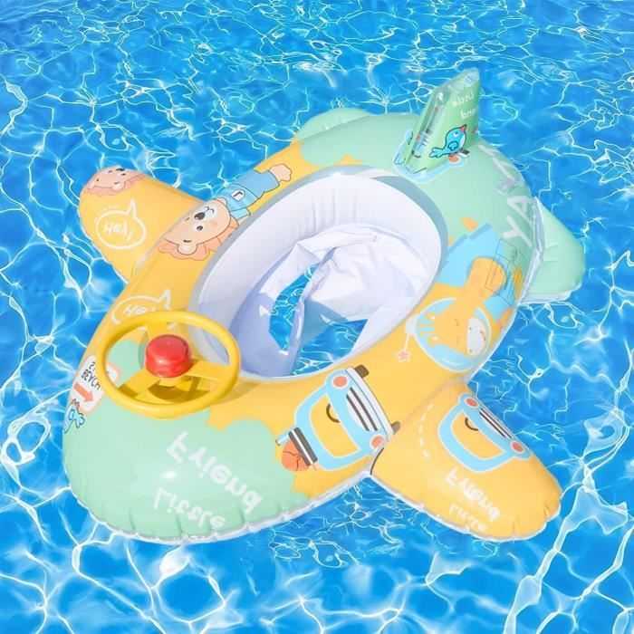 Gilet De Natation Gonflable RC-BKKXXEAV – PVC, Boucle Ajustable, Double Airbag, Pour Enfants 2-13 Ans