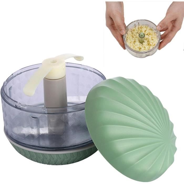 Hachoir Manuel à Corde - Coupe-légumes Et Viande Ultra Rapide | Multifonction Pour Oignons, Ail, Noix | Facile à Nettoyer