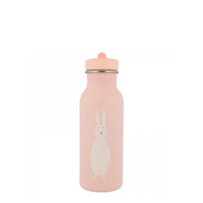 Gourde - Trixie - Mrs. Rabbit - Acier inoxydable - 500 ml - Enfant - Marron