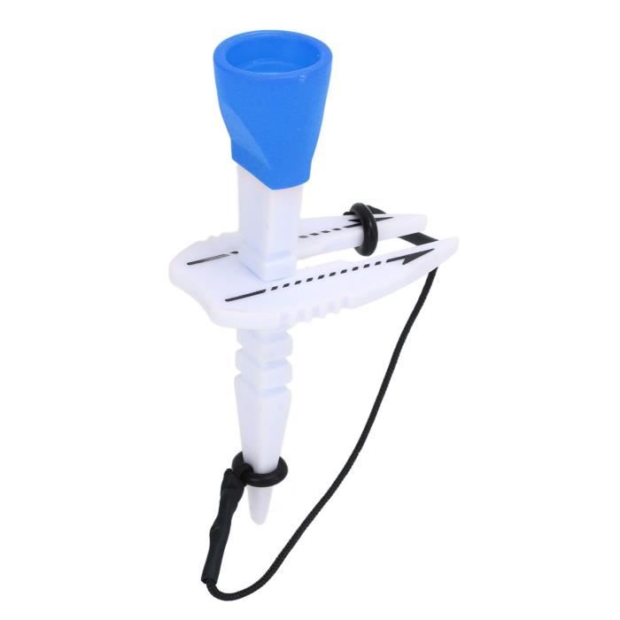 Lot de 20 tees de simulateur de golf en plastique pour entraînement de golf, tees d'entraînement