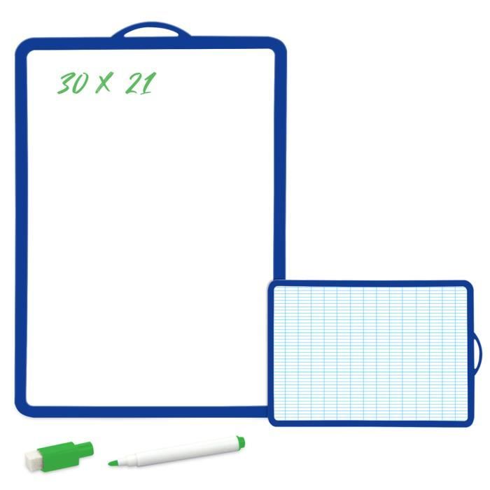 Plein Ciel | ARDOISE BLANCHE MAPED 1 FACE UNI ET 1 FACE SEYES 1 FEUTRE 1 BROSSE 1 SACHET BROCHABLE Plein Ciel | ARDOISE BLANCHE MAPED 1 FACE UNI ET 1 FACE SEYES 1 FEUTRE 1 BROSSE 1 SACHET BROCHABLE