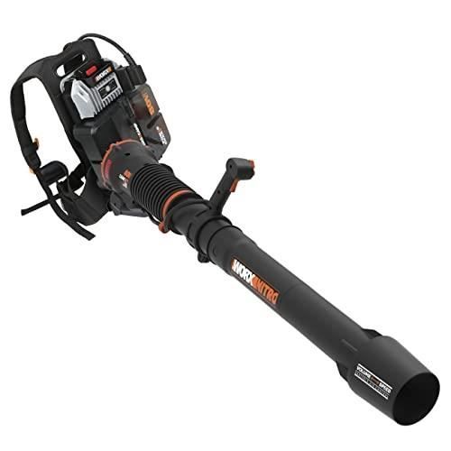 Souffleur à feuilles WORX NITRO WG572E Batterie Puissant et Confortable Vitesse d'air 240 kmh