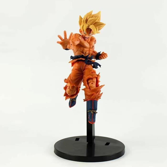 dragon ball super dragon ball super dessiné père-fils kamehameha fils goku figurine en vinyle jouet modèle statue figurine cadeau