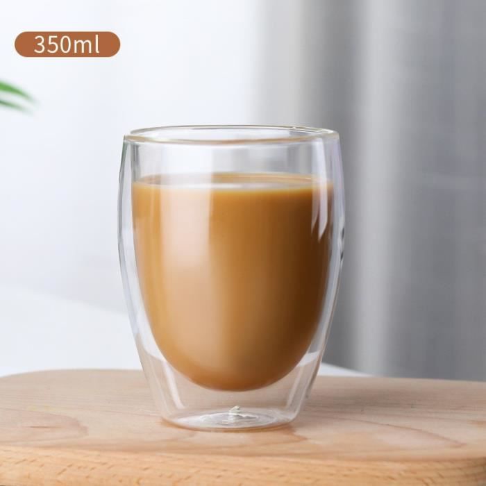 VidaXL Lot 6 Verres à Bière 475 Ml – Verres Highball Empilables, Fond Lesté, Polyvalents