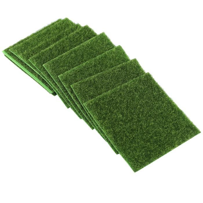 Synthétique pelouse artificiel Miniature Herbe Fée Décoration De Jardin Maison de Poupée Artisanat Décor