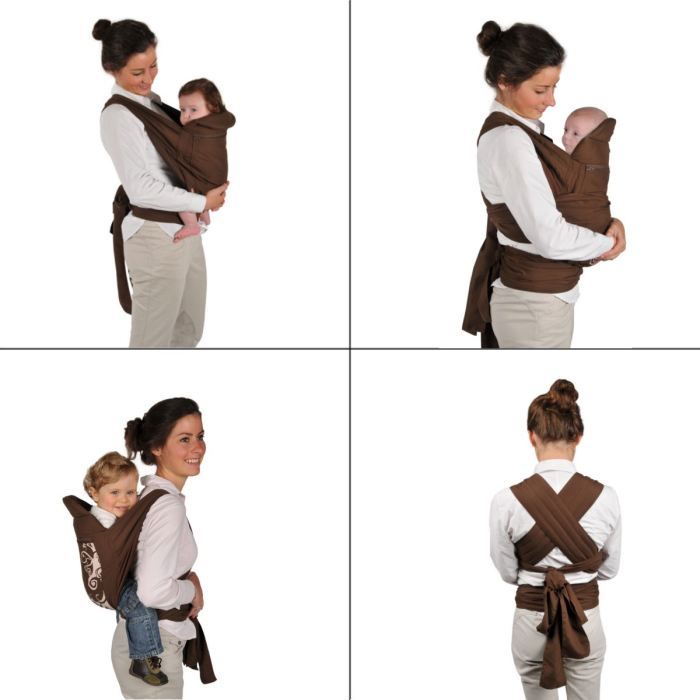 TINEO Echarpe de Portage Chocolat Cdiscount Puericulture Eveil bebe