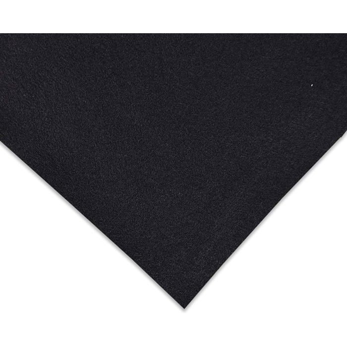 Rouleau De Feutre Noir 30 Cm X 250 Cm X 3 Mm - Feutrine Au Mètre Pour DIY, Artisanat Et Décoration
