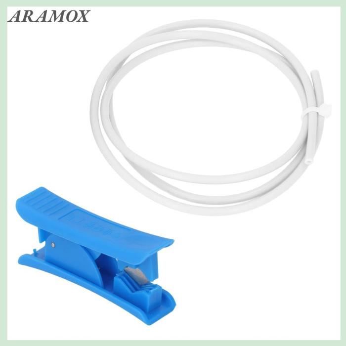 QitinDasen Kit Tube PTFE Téflon 3M Pour Imprimante 3D + 6 Connecteurs PC4-M6 + 6 PC4-M10 - Haute Température