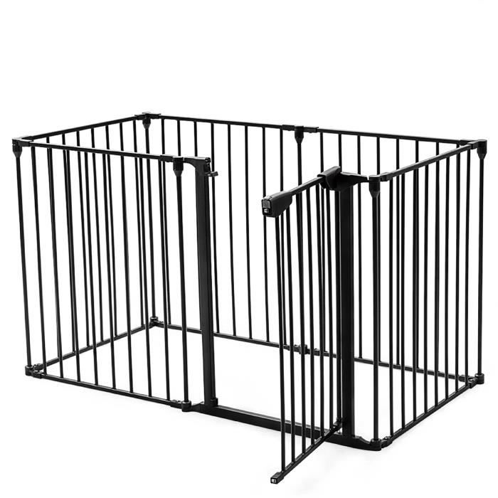 Barriere Sans Percage Barrière De Sécurité Enfant DREAMADE 71-120cm - Sans Perçage Fermeture Automatique Sécurité Maison Famille