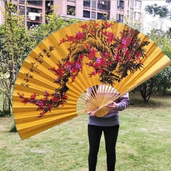 Lot De 24 éventails Pliants Décoratifs à Suspendre - Décoration De Fête Japonaise Et Chinoise - Multicolore - 3