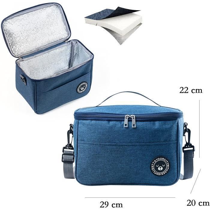 Sac Isotherme,12.7L Mini Glaciere Isotherme,Sac-Glacière Cooler Bag Sac de  Repas,Imperméable Pliable Lunch Bag,Glaciere Isotherme,Sa - La cave  Cdiscount