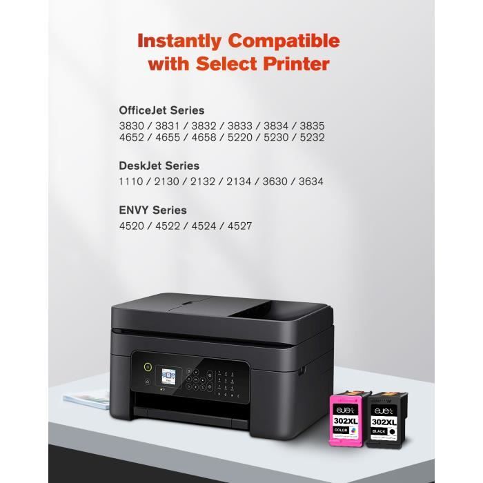 Cartouches d'encre pour les imprimantes de la série HP ENVY 4520 –