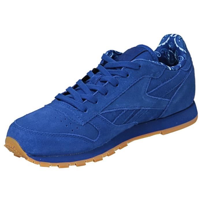 Reebok freestyle 2025 enfant bleu