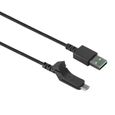 Câble de souris pour ligne USB de remplacement Razer adapté à la souris de jeu sans fil Razer Lancehead 2.2m / 86.6inch-2
