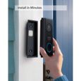 Visiophone vidéo sans fil EUFY - Doorbell seule - 170° de détection - Blanc-2
