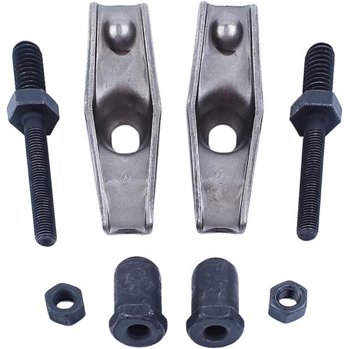Kit Tiges De Soupapes Pour Générateur Monocylindre 186F - 1 Admission + 1 échappement + Ressorts Et Clips