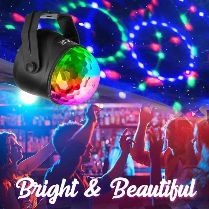 Lumières de fête Dj Disco, lumière stroboscopique de scène