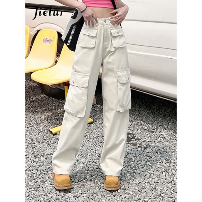 Pantalon femmes Cargo de Style Am ricain pour Chic FRGEBE