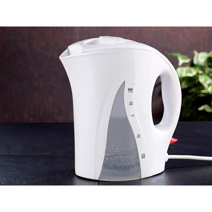 Bouilloire Clatronic - Rock’n’Retro - 1,7 l - Avec filtre anti-calcaire