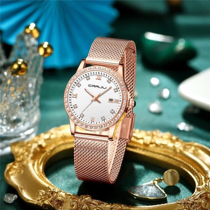 Montre etanche outlet femme de marque