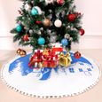 Arbre de noël Jupe De Mode Fête Base L'arbre Noël pour Ornement Rond  PIED DE SAPIN ARBRE DE NOEL - TAPIS DE SAPIN ARBRE DE NOEL-3