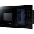 SAMSUNG Micro ondes Encastrable MS22T8254AB, 22 litres, Noir glossy-3
