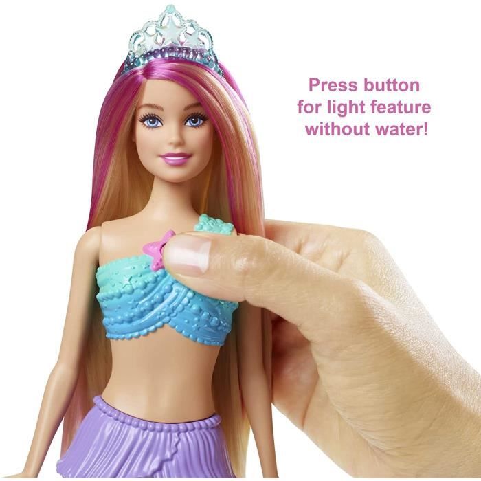 Barbie sirene dans le bain sale