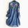 Robe en jean grande taille