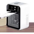 Mini climatiseur portable, Refroidissement rapide par pulvérisation nano-brume, réservoir d'eau haute capacité 500 m