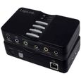 Sound Box USB 7.1, 8 canaux, couleur: noir-0