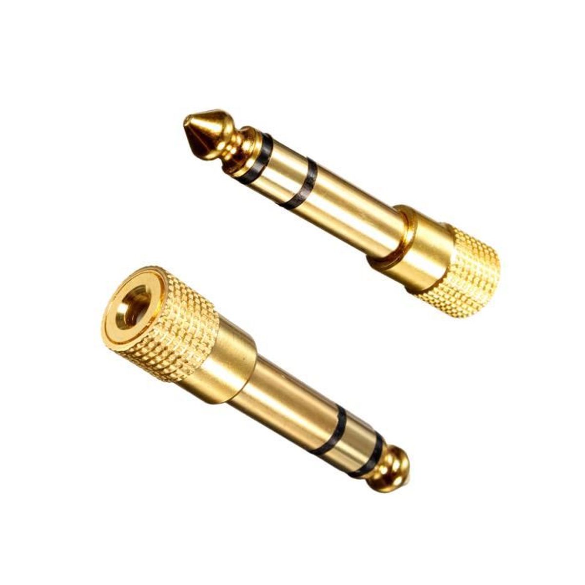 Prise Adaptateur Fiche JACK 6.35mm vers 3.5mm mâle//femelle Audio Casque Stéréo